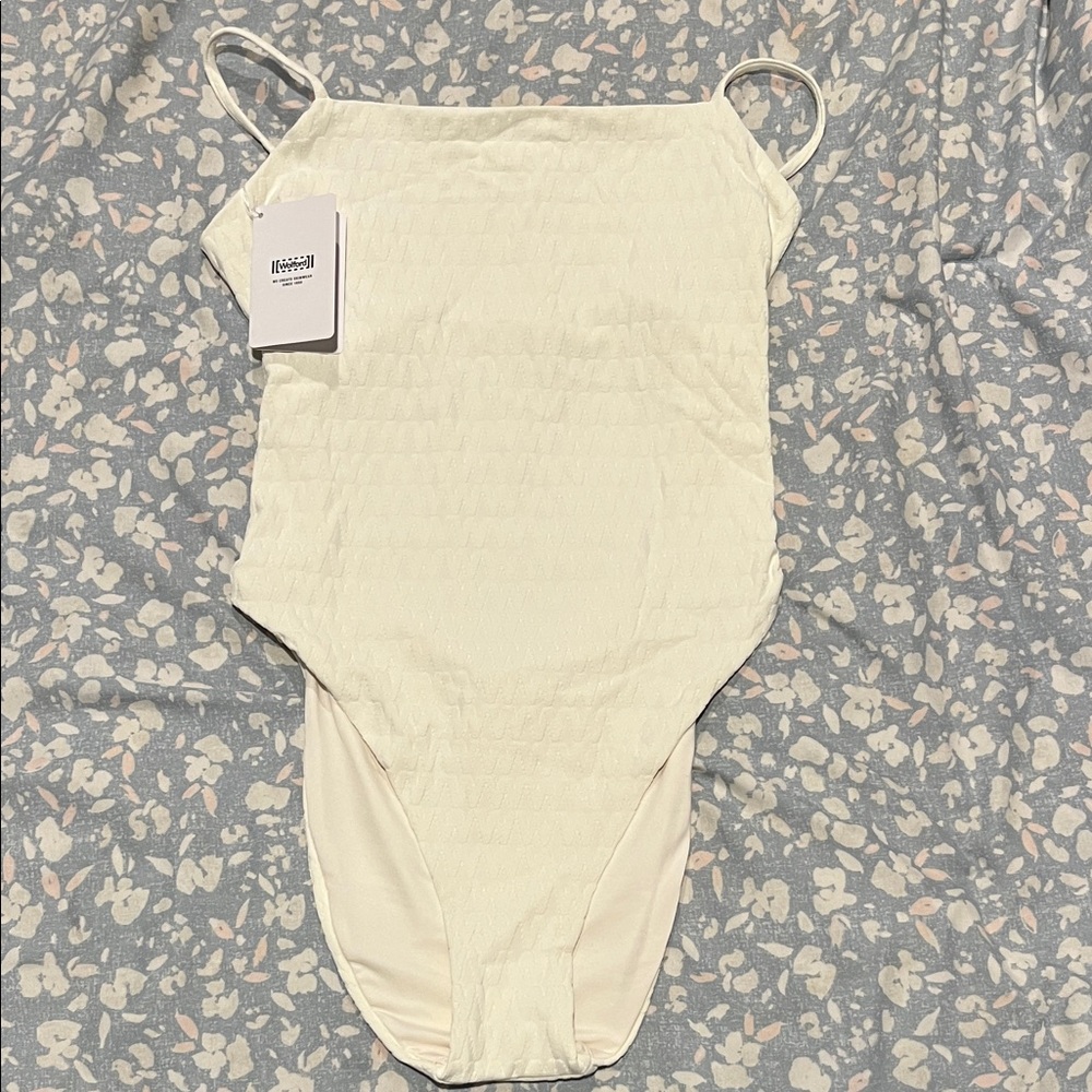 Ivory Wolford One Piece Swimsuit